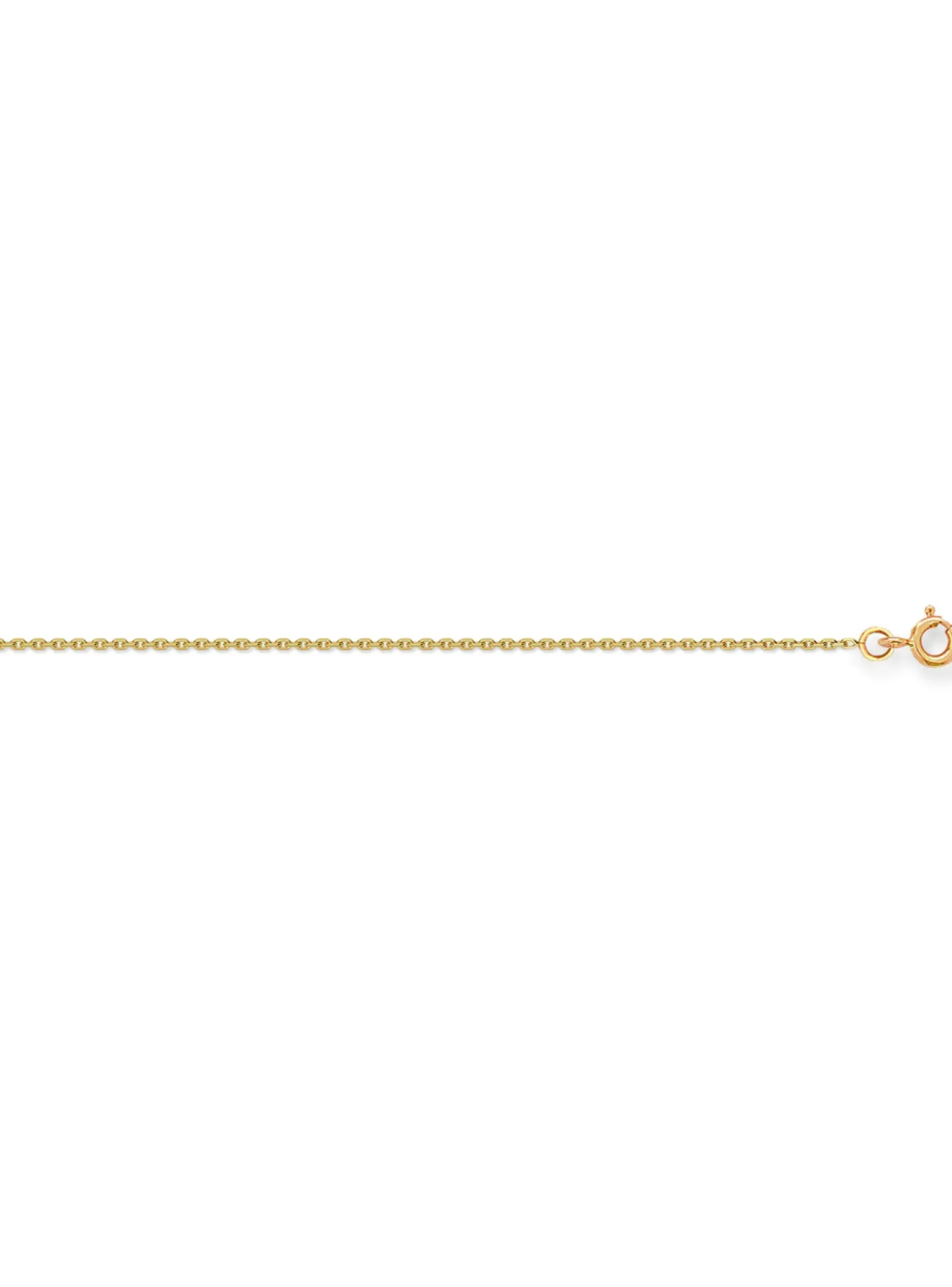 Chaine Brillaxis maille forçat diamantée 0.08mm