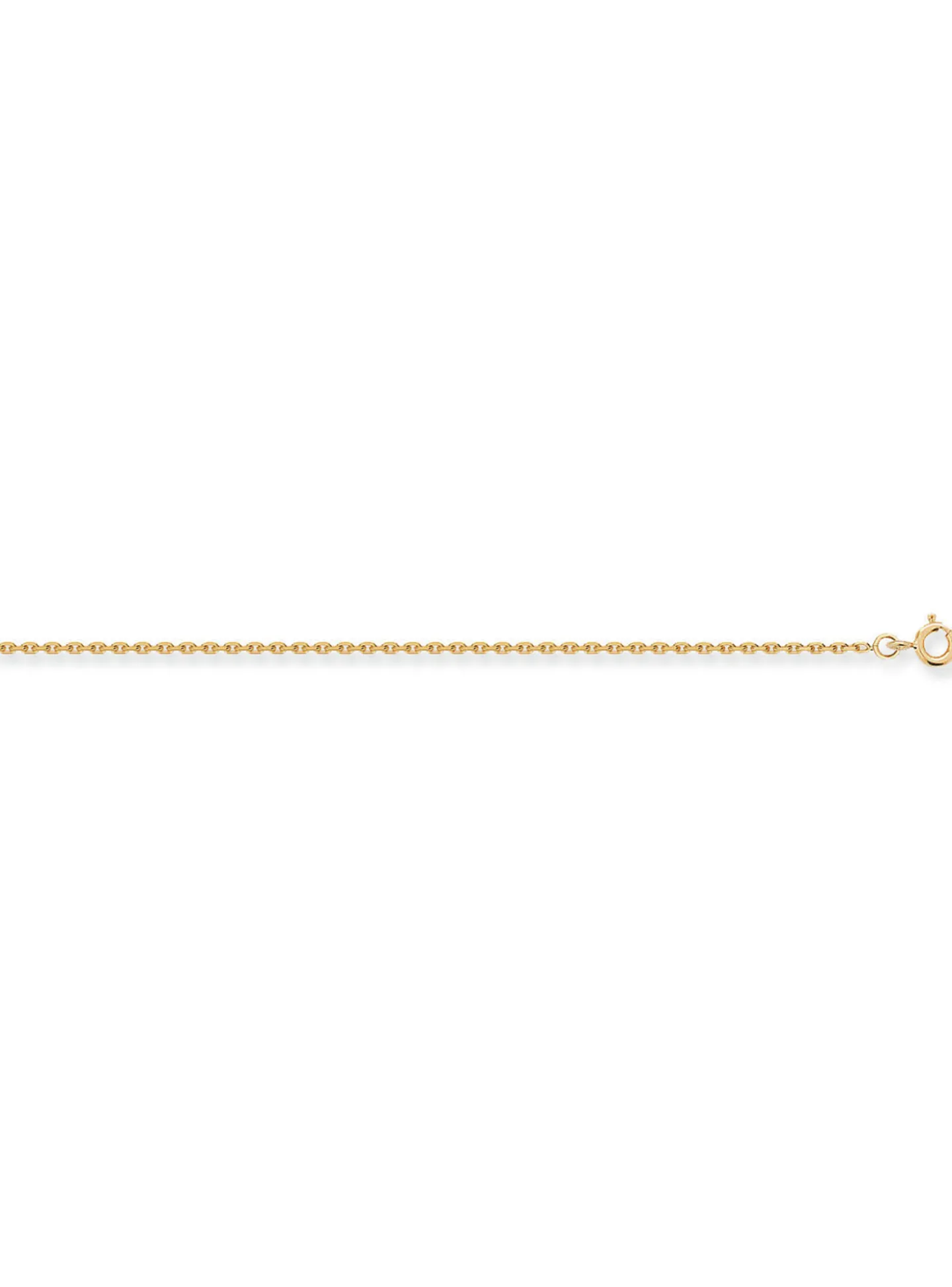 Chaine Brillaxis maille forçat diamanté 40 cm