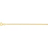 Chaine Brillaxis maille gourmette or 9 carats
