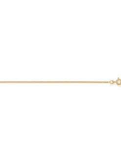 Chaine Brillaxis maille gourmette diamantée 0.8mm