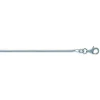 Chaine Brillaxis maille serpent argent 45 cm