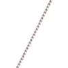 Chaine Les Georgettes argentée 80 cm