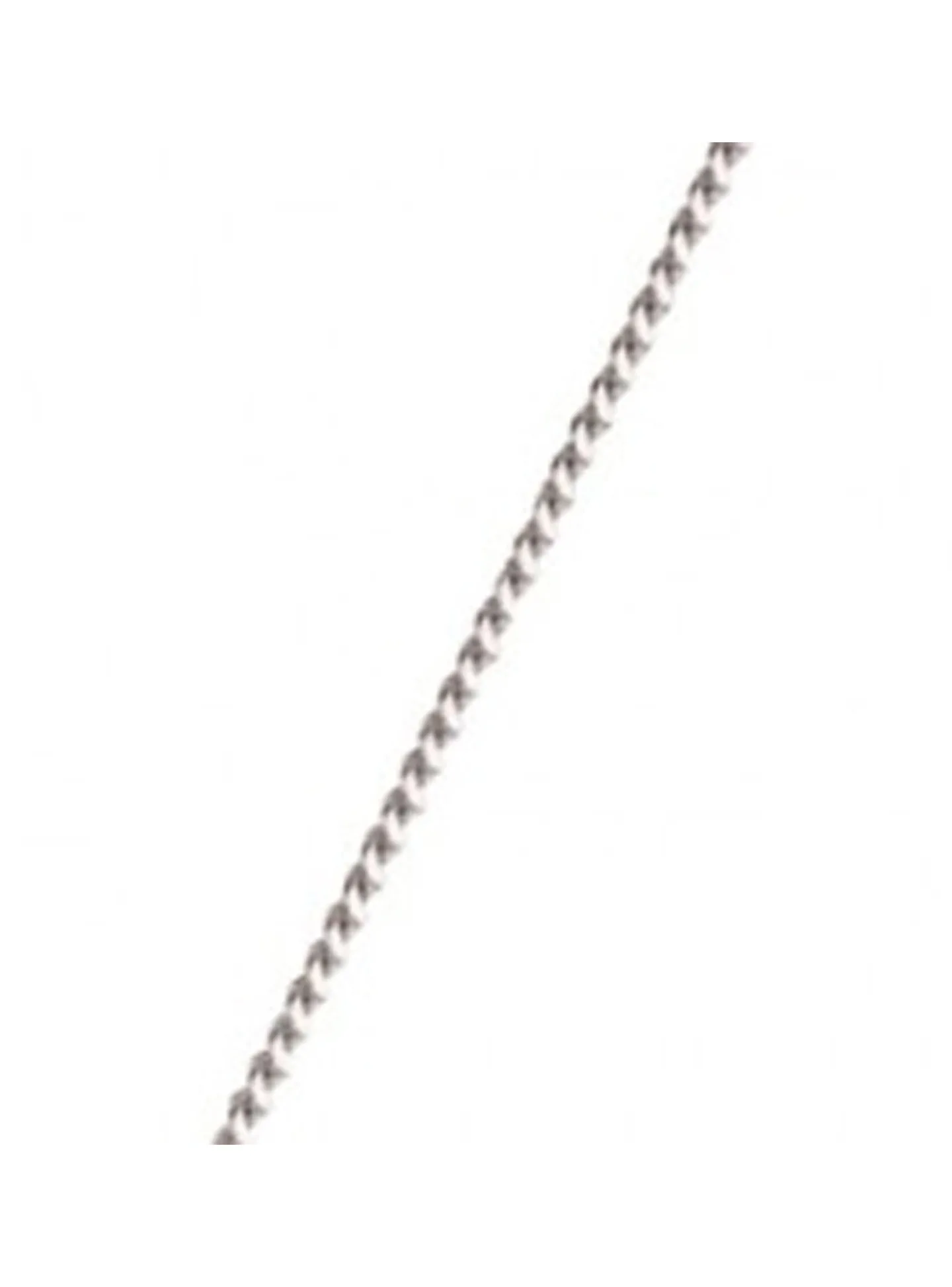 Chaine Les Georgettes argentée 80 cm