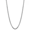 Chaine Lotus homme acier maille gourmette