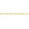 Chaine maille grain de café or jaune 9 carats