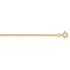 Chaine or jaune 18 carats maille GOURMETTE 1.5mm