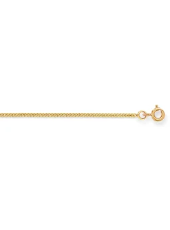 Chaine or jaune 18 carats maille GOURMETTE 1.5mm