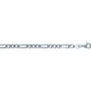 Chaîne Brillaxis maille alternée 3/1 45cm