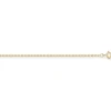 Chaîne Brillaxis maille forçat or jaune 18 carats