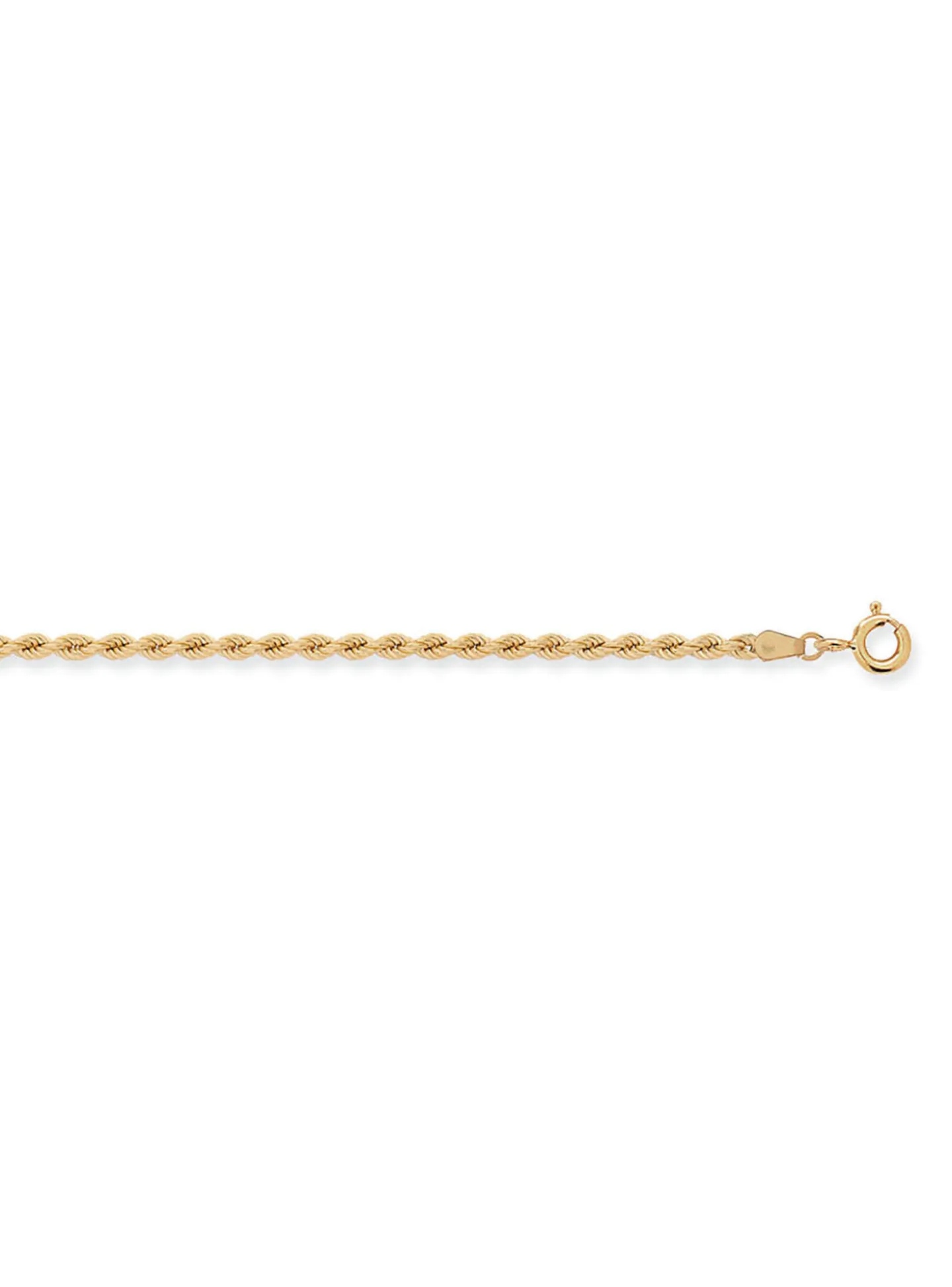 Chaîne de cheville Brillaxis or jaune 18 carats