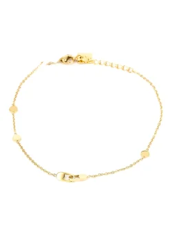 Chaîne de cheville Zag Bijoux Clip acier doré