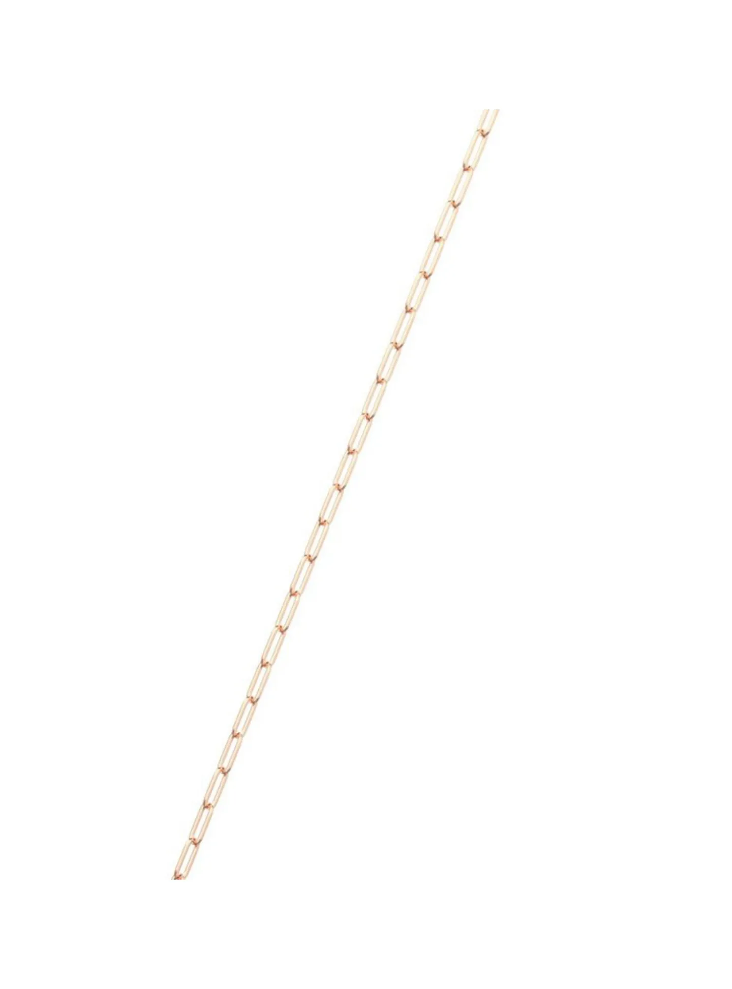 Chaîne Les Georgettes Rectangle rosé