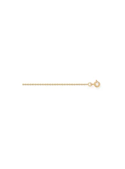 Chaîne maille forçat or jaune 18 carats 0.8mm