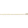 Chaîne maille forçat or jaune 9 carats 1.4mm