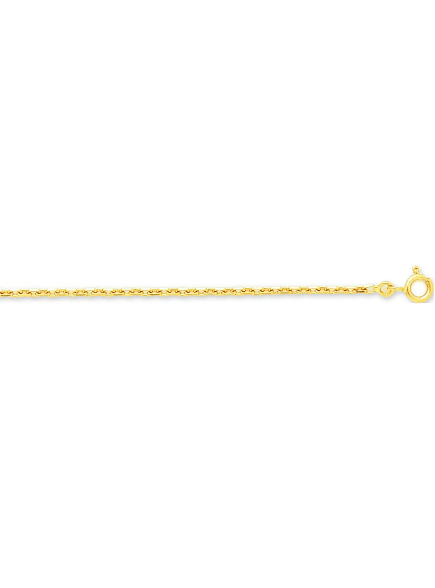 Chaîne or jaune 9 carats