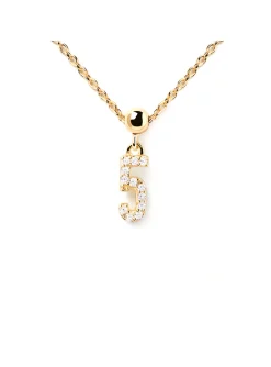 Charm PdPaola Numéro 5 doré