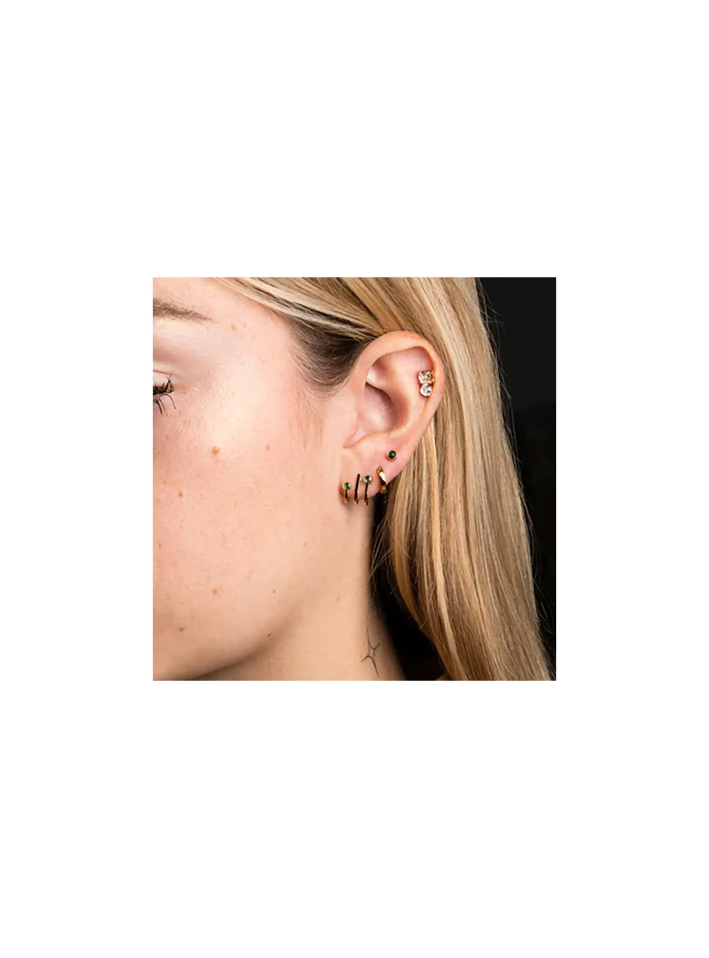 Clou d'oreille individuel Zag Bijoux oxyde 5mm