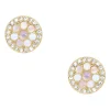 Clous d’oreilles Fossil Sadie Mosaic en nacre