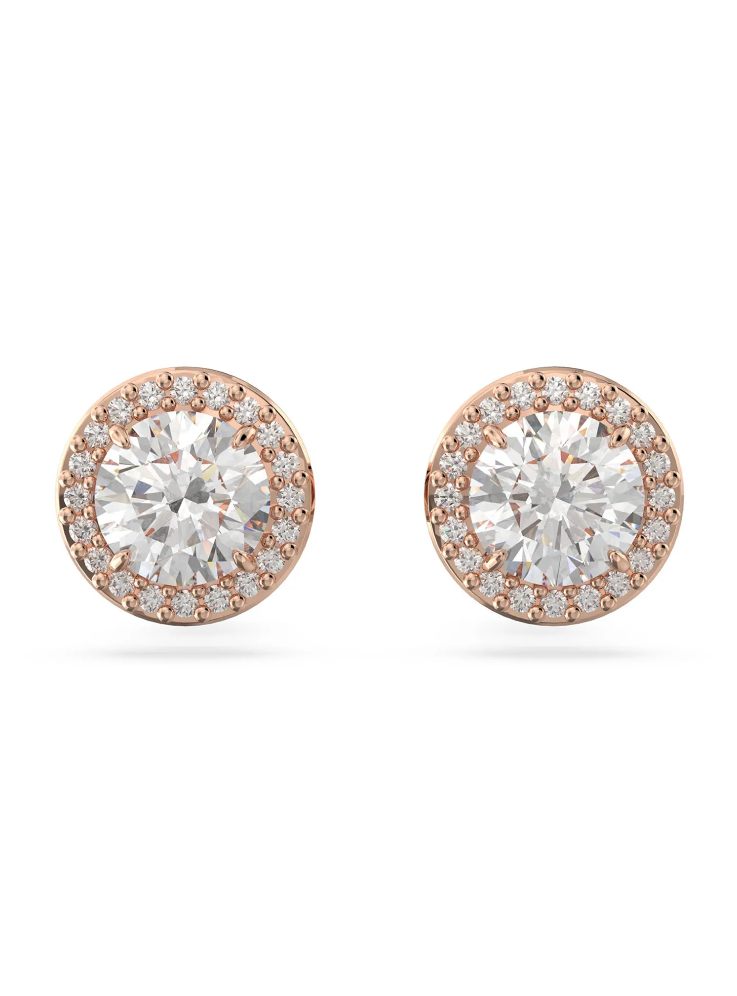 Clous d'oreilles Swarovski Constella rosés