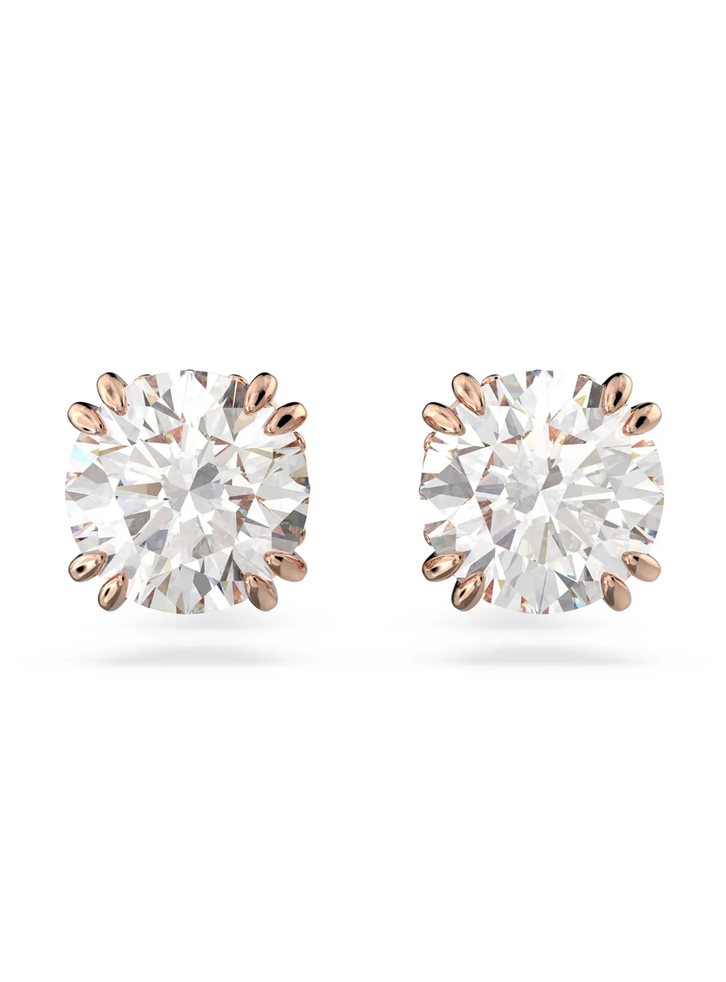 Clous d'oreilles Swarovski Constella rosés