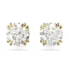 Clous d'oreilles Swarovski Constella dorés