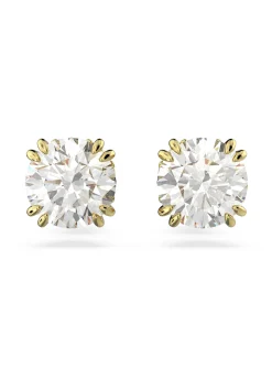 Clous d'oreilles Swarovski Constella dorés