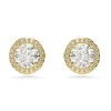 Clous d'oreilles Swarovski Una dorées