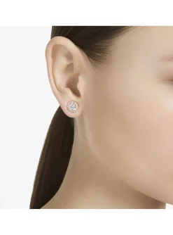 Clous d'oreilles Swarovski Constella rosés