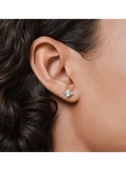 Clous d'oreilles Swarovski Dextera étoile