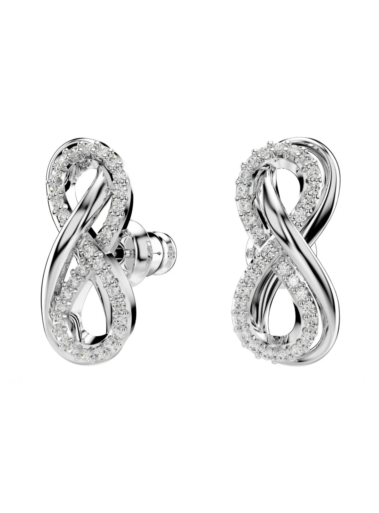 Clous d'oreilles Swarovski Hyperbola infini