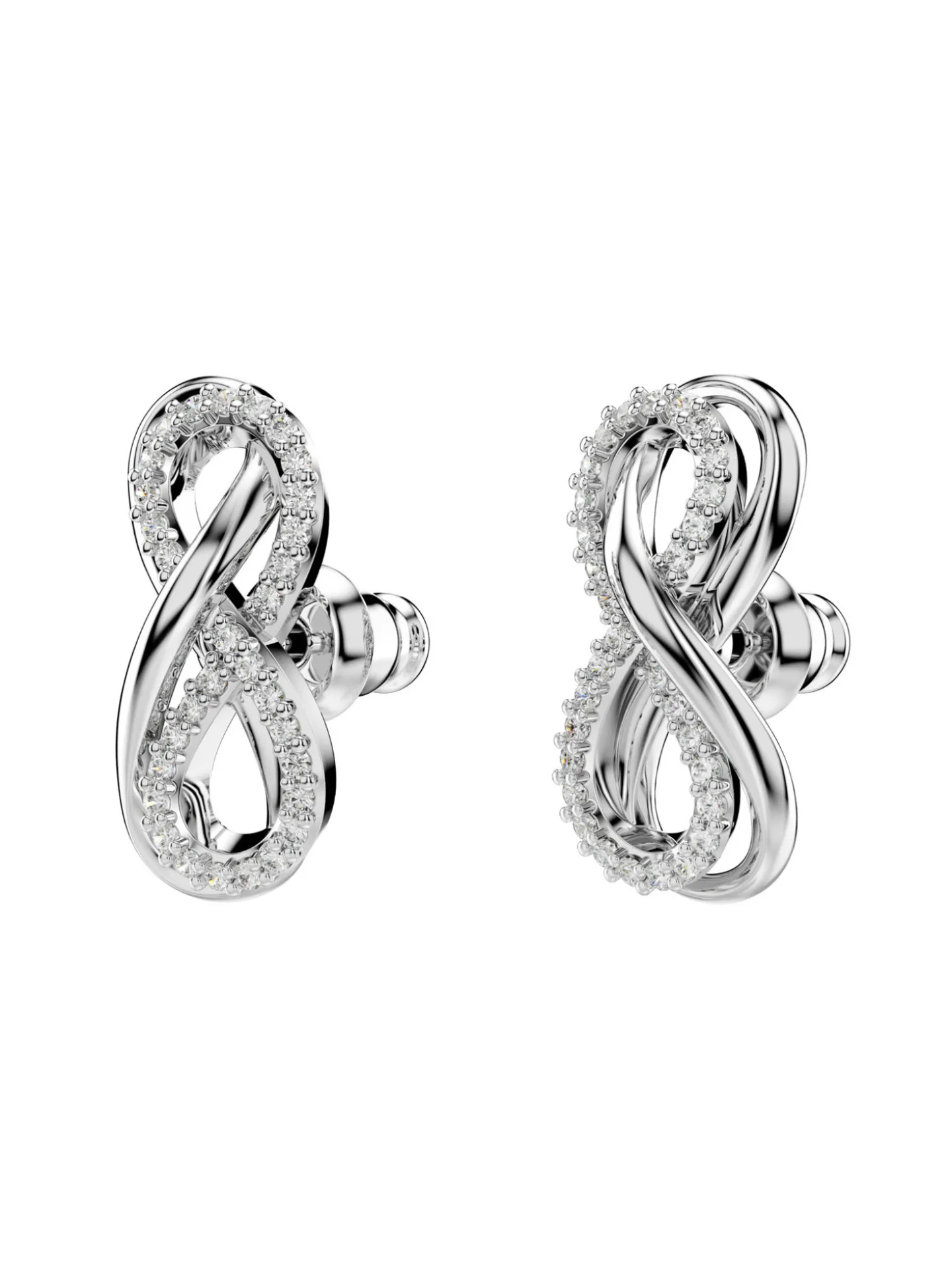 Clous d'oreilles Swarovski Hyperbola infini