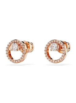 Clous d'oreilles Swarovski Constella rosés