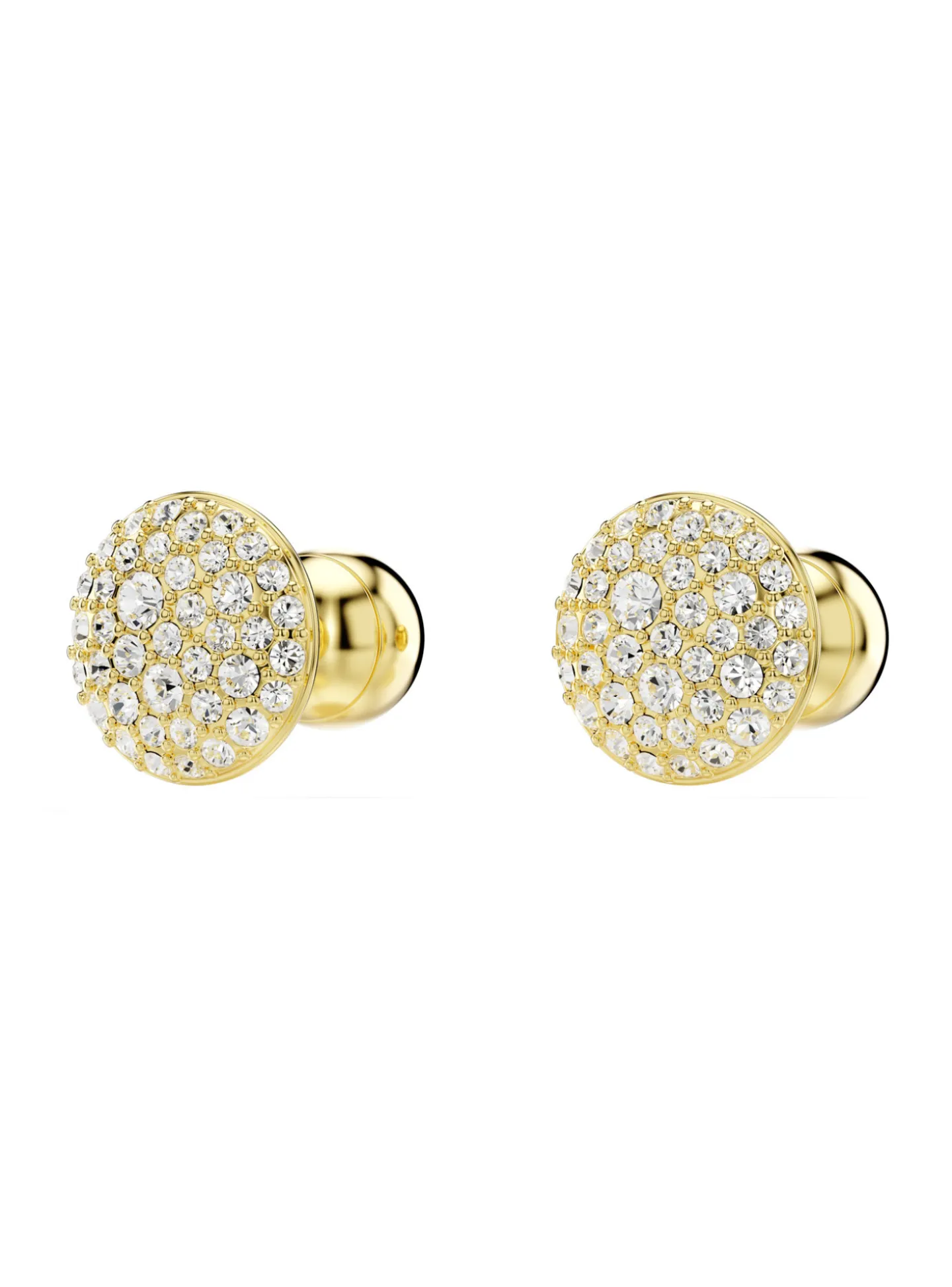 Clous d'oreilles Swarovski Meteora dorés