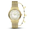 Coffret montre + bijou Amalys Amandine acier doré_x005f_x000D_collection Giftboxes