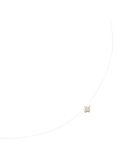 Collier Agatha Beloved fil magique argent doré