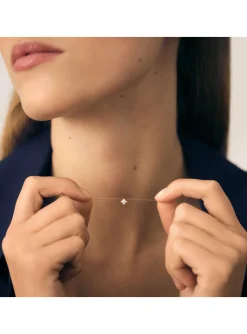 Collier Agatha Beloved fil magique argent rhodié
