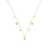 Collier Agatha Beloved pampilles dorées