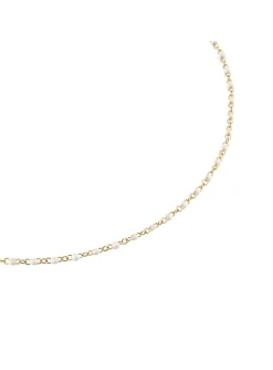 Collier Agatha Smarty laiton perles émail blanc