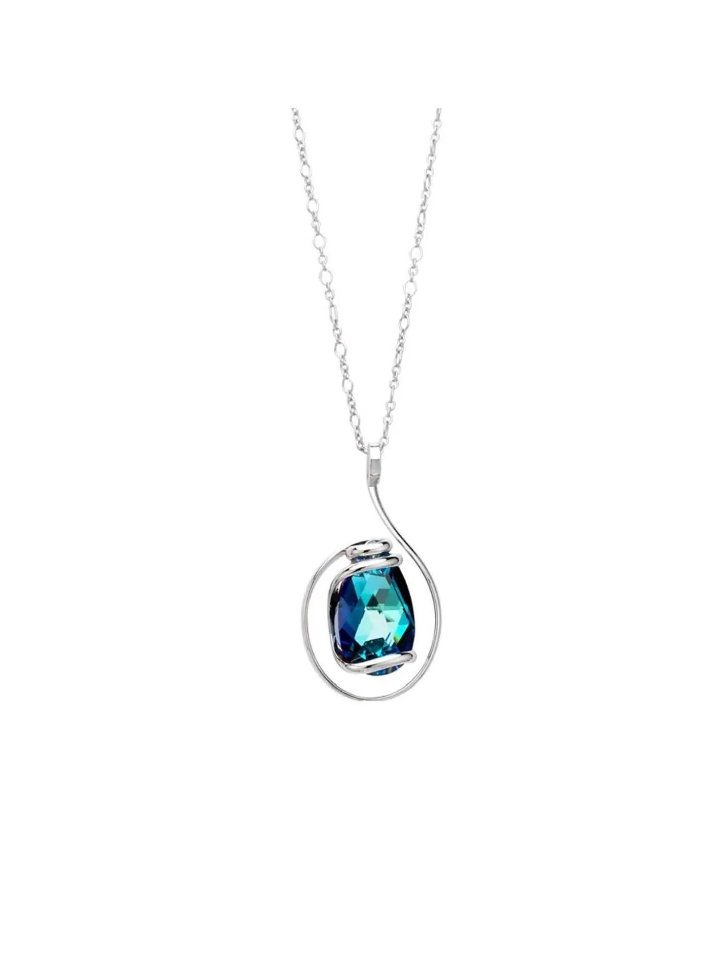 Collier Andréa Marazzini Mini Drop Bermuda Blue