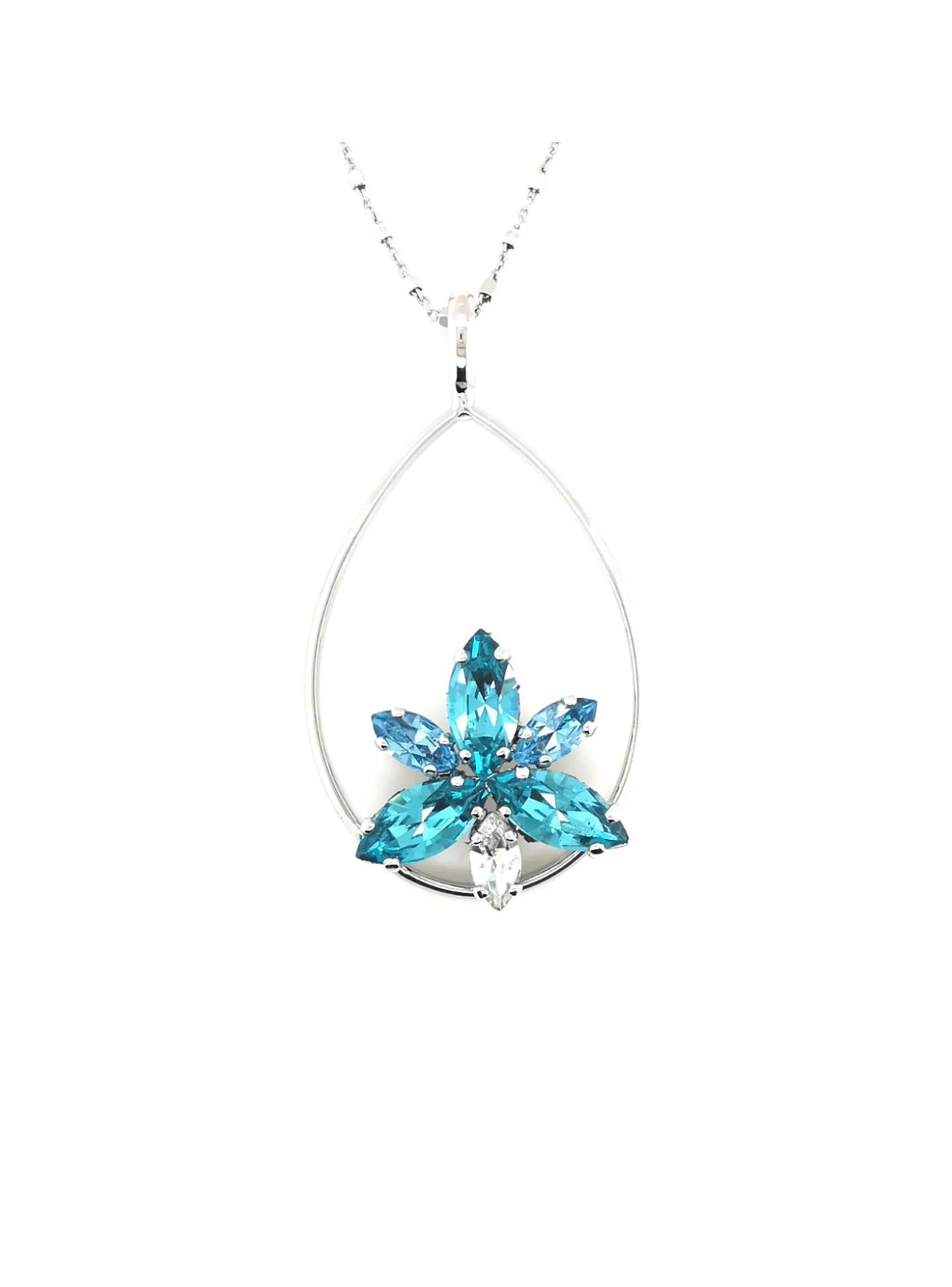 Collier Andréa Marazzini Navette Turquoise Aqua