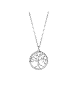 Collier argent pendentif arbre de vie