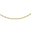 Collier Brilaxis or bicolore 18 carats