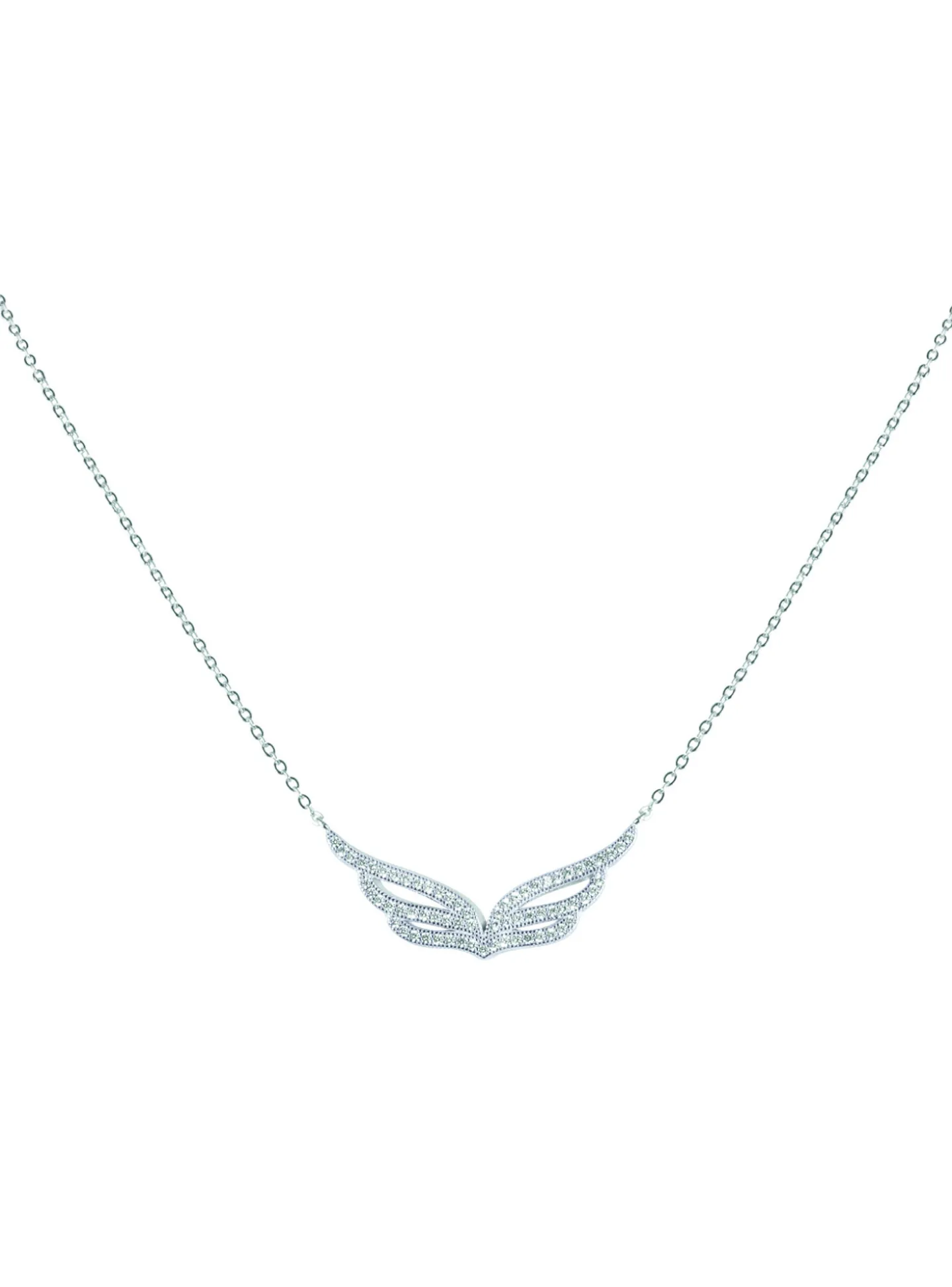 Collier Brillaxis ailes empierrées