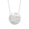 Collier brillaxis argent et nacre
