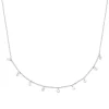 Collier Brillaxis argent et oxydes de zirconium