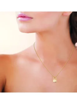 Collier Brillaxis cadenas et oxyde d ezirconium