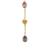 Collier Brillaxis en y multicolore