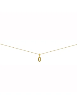 Collier Brillaxis géométrique striée
