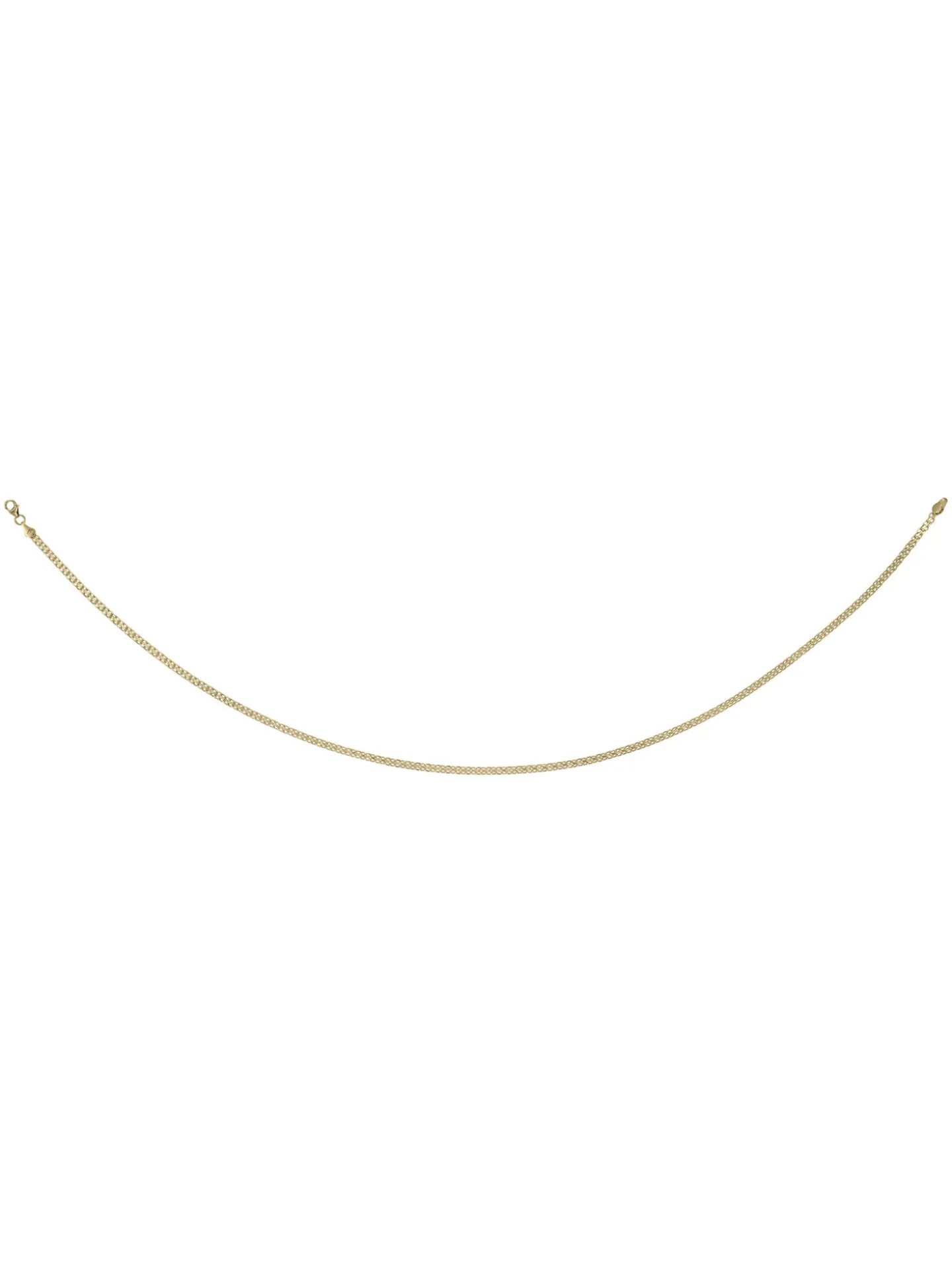 Collier Brillaxis maille bismark or jaune 18 carats