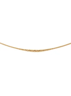 Collier Brillaxis maille palmier or jaune 18 carats